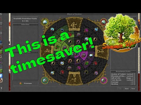 Skillwheel changes. But why not sooner?!?! Tibia summer update 2023 teaser!