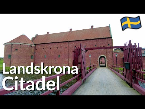 Sweden, walking tour of the Landskrona Citadel