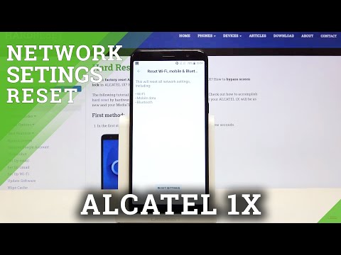 How to Reset Network Settings on ALCATEL 1X – Connection Preferences