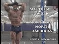Training Video Bodybuilder Matt Lowden Works Chest Month Out North Americas