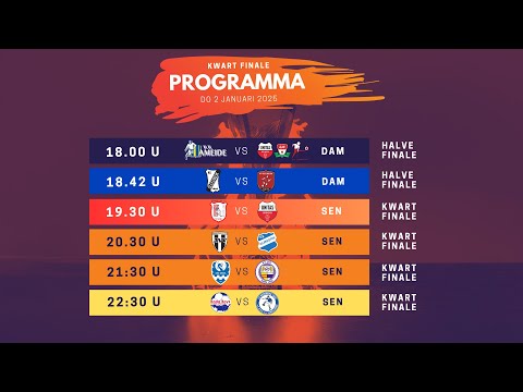 LIVE - Kwartfinales PROXSYS CUP 24/25