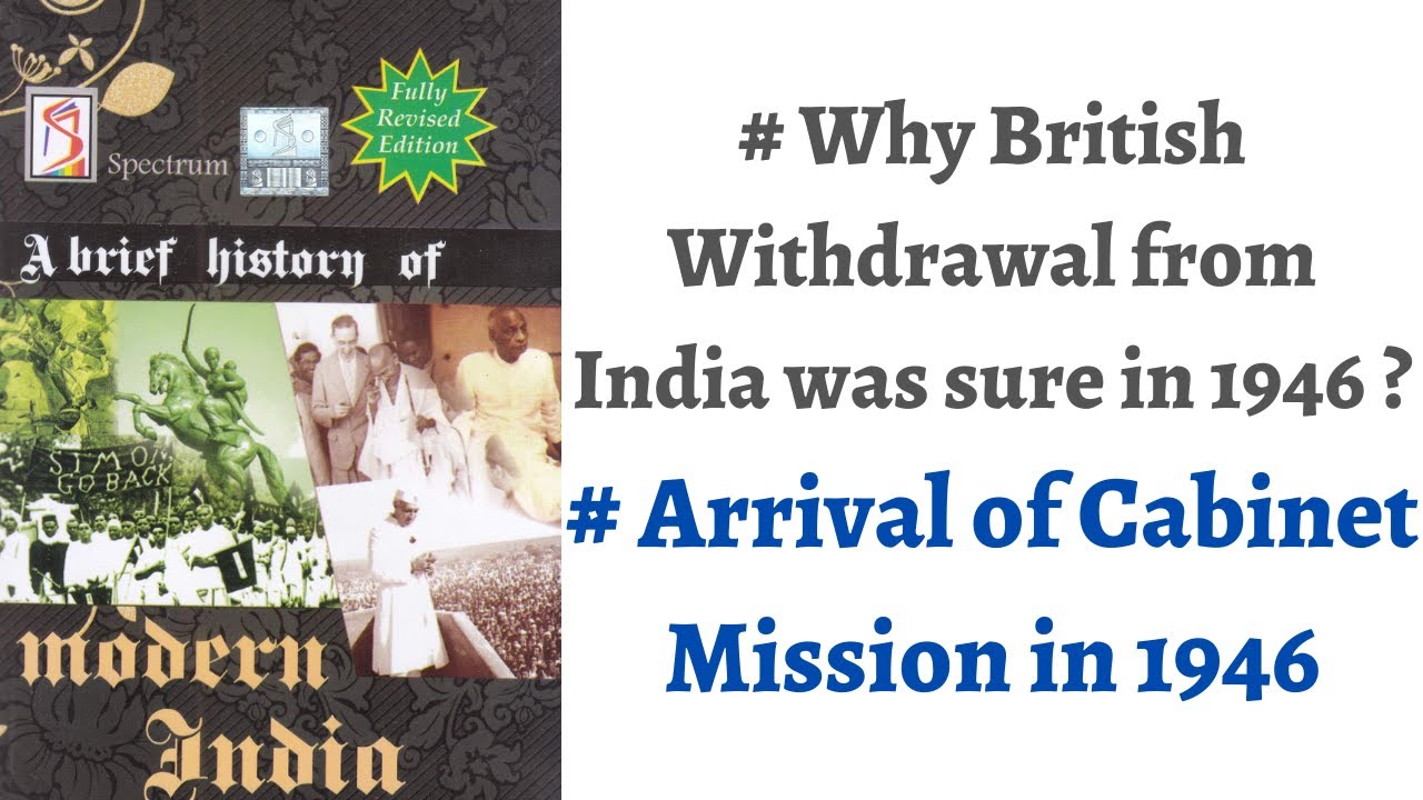 Indian Independence and Cabinet Mission lecture video
