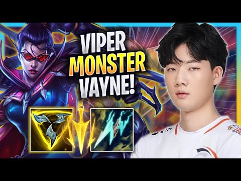 VIPER IS A MONSTER WITH VAYNE! - HLE Viper Plays Vayne ADC vs Kai'sa! | Season 2023