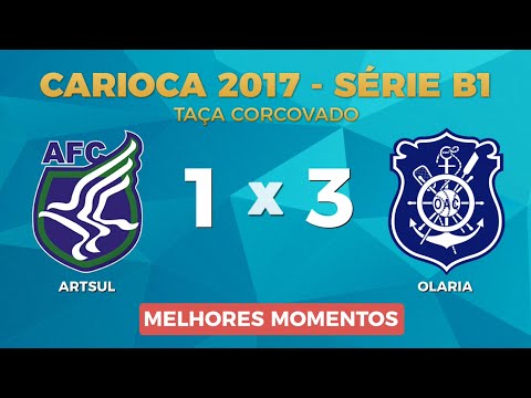 Melhores Momentos - Artsul 1 x 3 Olaria - Tç Corcovado - 8ª Rodada - Returno