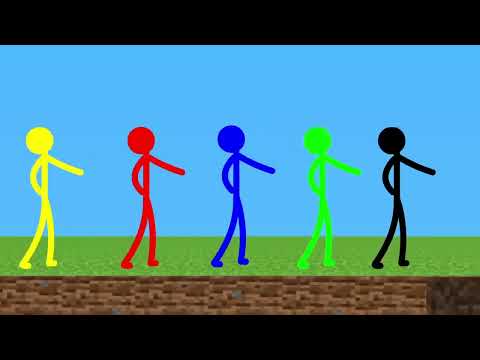 Stickman VS Among Us Crewmate Love   AVM Shorts Animation Part 06