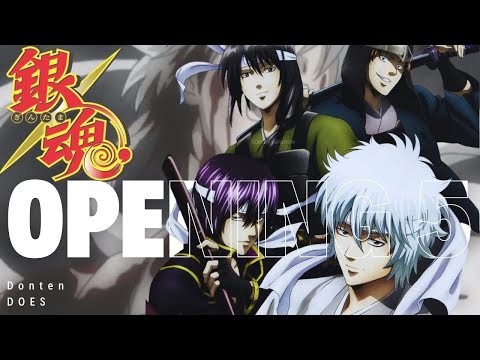 Gintama Opening 5 Full / Donten - DOES - lyrics sub español