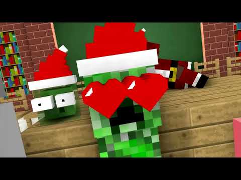 HA HA SCHOOL MINECRAFT UNBOXING XBOX SERIES X AND PS5 CHRISTMAS PRESENT  Minecraft Animation_1080p