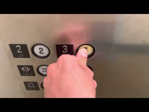 (Now demolished) Another R&O or Dover hydraulic elevator at Southdale Library in Edina, MN