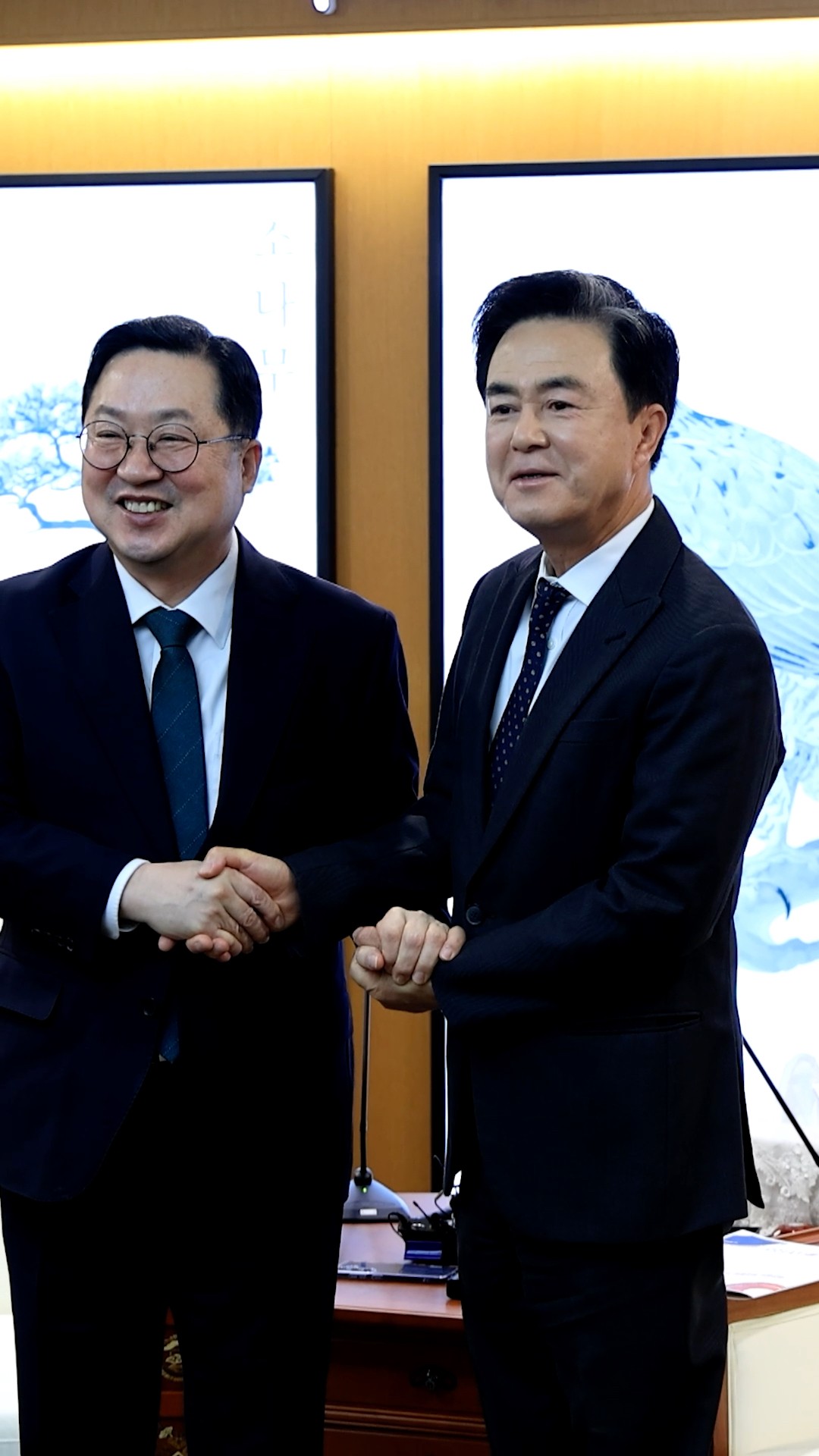 이장우 대전시장과 충남도청에서 긴급 회동을 가졌습니다#충남 #대전 #충청남도 #긴급