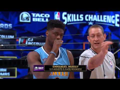 Skills Challenge: Isaiah Thomas vs Emmanuel Mudiay - Round 1 | Feb 13, 2016 | NBA All-Star 2016