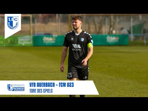 Tore des Spiels: VfB Auerbach - FCM U23 4:1, Oberliga 23. Spieltag