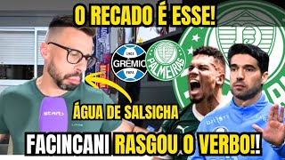 NÃO DÁ PRA ESCONDER! FACINCANI VAZA INFORMAÇÃO SECRETA e abala bastidores do PALMEIRAS! VEJA AGORA!