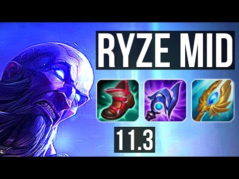 RYZE vs YONE (MID) | Rank 2 Ryze, 15/4/9, Godlike, Rank 15 | EUW Challenger | v11.3