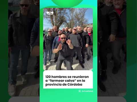 120 hombres se REUNIERON a "FARMEAR AURA" en la provincia de CÓRDOBA