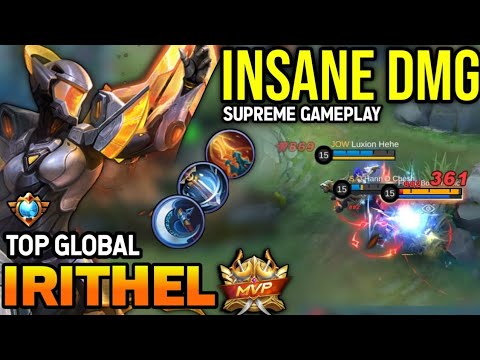IRITHEL BEST BUILD 2023 | TOP GLOBAL IRITHEL GAMEPLAY | MOBILE LEGENDS✓