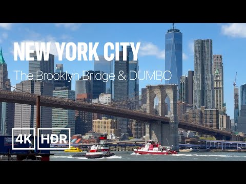 New York City Walking Tour - The Brooklyn Bridge & DUMBO - Spring 2023