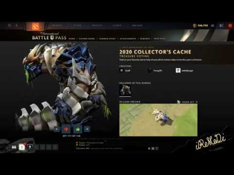 2020 Collector's Cache Treasure Voting - Part 4 - Dota2 InterNational BattlePass Ep.9