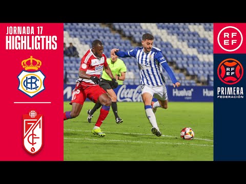 Resumen #PrimeraFederación | RC Recreativo de Huelva 1-0 Club Recreativo Granada | Jornada 17,Grupo2