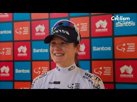 Santos Tour Down Under 2026 - Justyna Czapla : "I will be proud to wear the white jersey..."