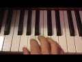 How to play My Comfort by Davy Flowers piano ...