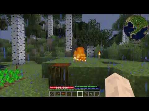 War Plays TerraFirmaCraft - EP03: Lighting Torches in the Rain