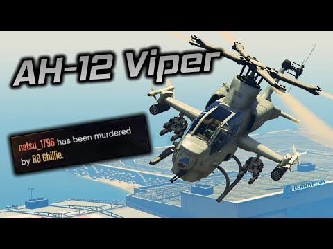 I Destroyed a Player With The AH-12 Viper in GTA Online RSM Freemode! (FiveM Awesome Moments!)