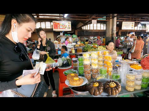 Cambodian Yummy Food Compilation - Food Market, Vendors, Buyers & More