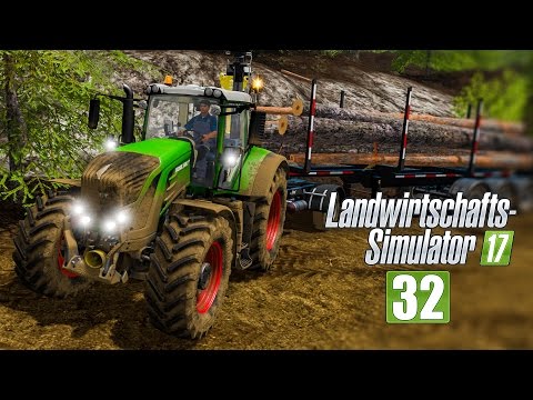 LANDWIRTSCHAFTS-SIMULATOR 17 FORST #32 - BAUMSTAMMSTAU! I LS17 Forst-Projekt