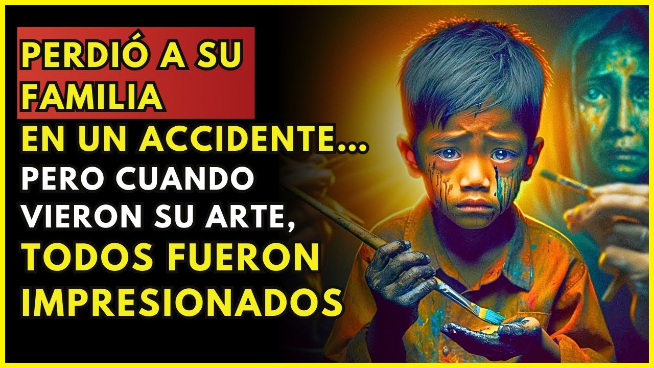 NIÑO HUÉRFANO TRANSFORMÓ SU DOLOR EN ARTE... ¡Y EL MUNDO QUEDÓ IMPACTADO!