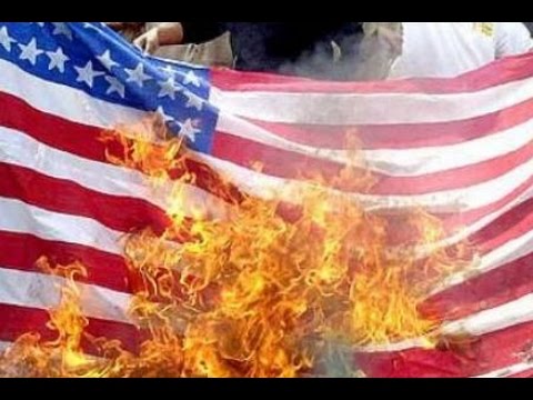 Breaking Hannity Eric & Trump Jr Colleges Stomping Burning USA Flag TRUMP Backlash October 27 2016 Video