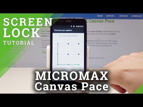 MICROMAX Canvas Pace Add Screen Lock