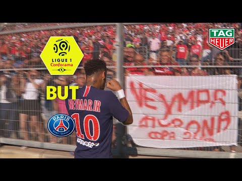 But NEYMAR JR (36') / Nîmes Olympique - Paris Saint-Germain (2-4)  (NIMES-PARIS)/ 2018-19