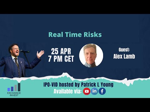 Real Time Risk l Alex Lamb  l IPO-VID 103 Highlights