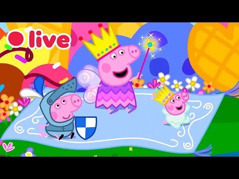 🔴 Peppa Wutz LIVE! BABY EVIE Episoden 🍼 Die Besten Momente von Evie 🥹 Cartoons für Kinder