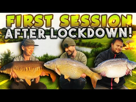 Carp Fishing Todber Manor & Longbridge Lakes first people on the lake after 15 weeks of lockdown!
