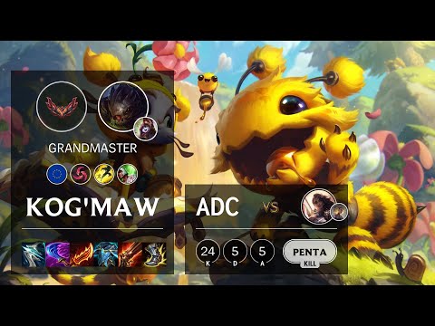 Kog'Maw ADC vs Samira - EUW Grandmaster Patch 12.2