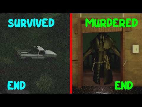 All Endings in Midnight Cultist HORROR | ROBLOX