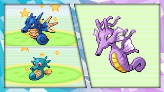 [LIVE] Shiny 4% Seadra and Shiny Horsea in Pokémon FireRed + Evolution into Kingdra!!