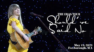Taylor Swift - Should&#39;ve Said No (Live on the Eras Tour)