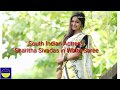South Indian Actress Sharitha Sivadas In White Saree
