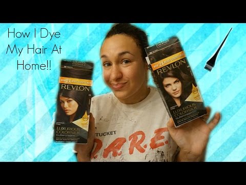 How I Dye My Hair At Home