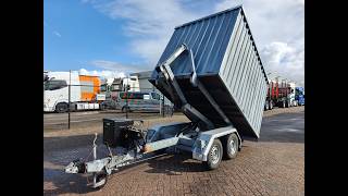 Maytec AR320 2-Axle Trailer - Hooklift System + Enclosed Container + Op hook lift trailer | Image 4 - Autoline