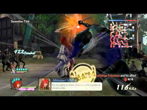 Let's Play Samurai Warriors 4-II #28-Tides of Fate: Conquest of Shikoku