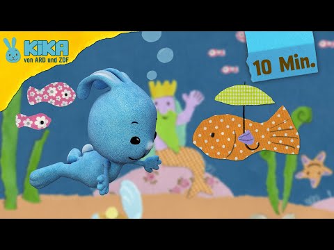 Schwimmen lernen mit Kikaninchen 🏊‍♂️ 💦 Ganze Folgen deutsch | Mehr auf kikaninchen.de