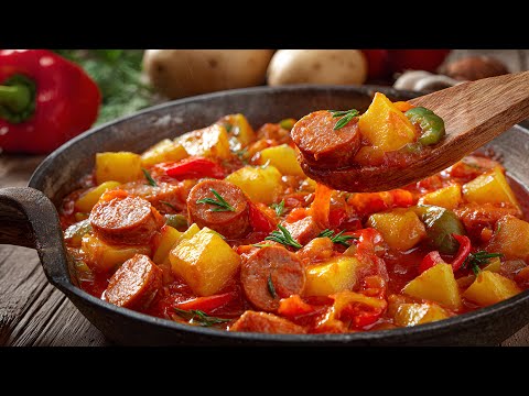 🔥 This German dinner is a genius recipe! Five minutes and it's all gone!