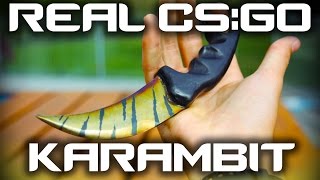 How to make a Karambit Knife from CSGO