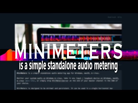 Free Download MiniMeters v1.0.22 FiNAL WiN MAC LiNUX-BTCR