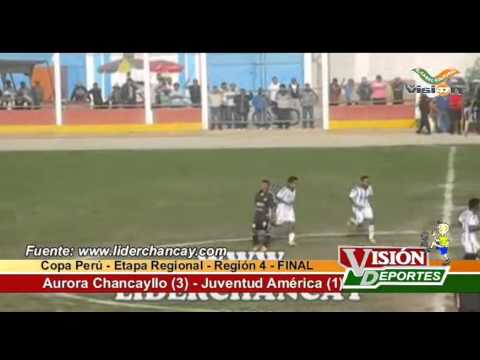 Aurora Chancayllo 3 - 1 Juventud América de Cañete - Etapa Regional - Region 4 - Copa Perú 2014