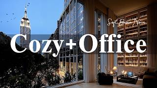 Office Jazz And Coffee Ambience For Deep Sleep - Cozy Jazz Music & Soft Bossa Nova To Relax At Home