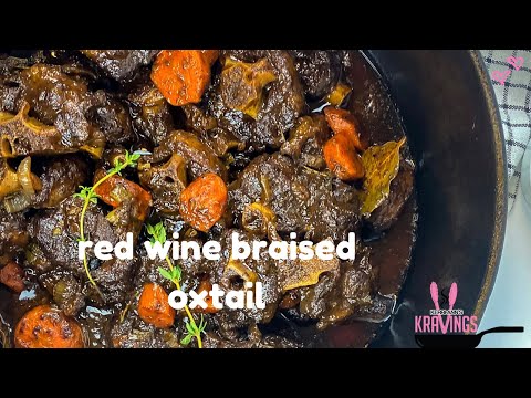 Red Wine Braised Oxtail|Jamaican-Style